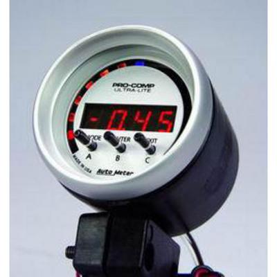 Auto Meter Ultra-Lite Electric D-PIC Gauge, 2 1/16 inch - 4380